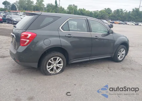 2017 Chevrolet Equinox Ls из США, поврежденный, VIN 2GNFLEEK1H6263973